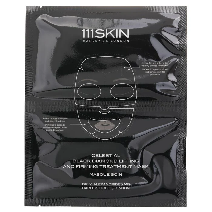 111skin Celestial Black Diamond Lifting and Firming Treatment Mask 31ml x 5 - Image 2