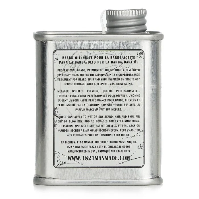 18.21 Man Made Beard, Hair and Skin Oil - # Spiced Vanilla 60ml/2oz - Image 3