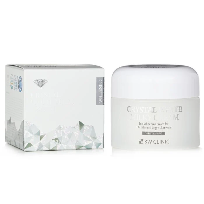 3W Clinic Crystal White Milky Cream 50g - Image 2