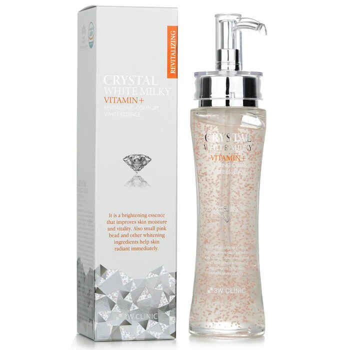 3W Clinic Crystal White Milky Essence Vitamin+ 150ml/5.07oz - Image 2