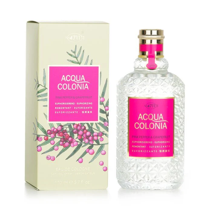 4711 Acqua Colonia Pink Pepper & Grapefruit Eau De Cologne Spray 170ml - Image 2