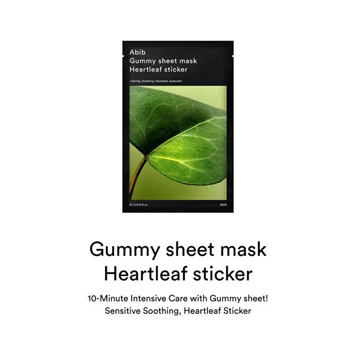 Abib Gummy Sheet Mask Vita Sticker 27ml x10pcs - Image 2