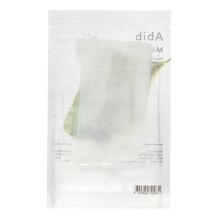 Abib Mild Acidic pH Sheet Mask Heartleaf Fit 30mlx10pcs - Image 3