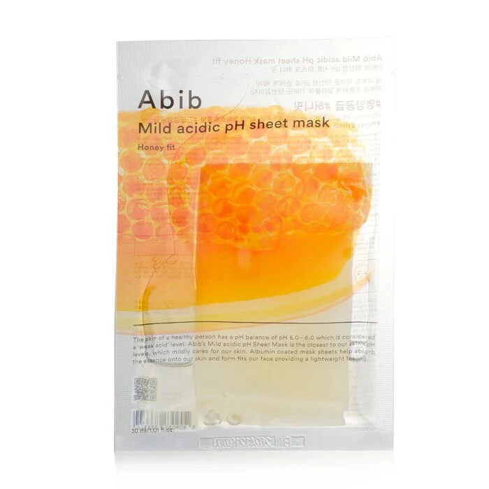 Abib Mild Acidic PH Sheet Mask - Honey Fit 30mlx10pcs - Image 2