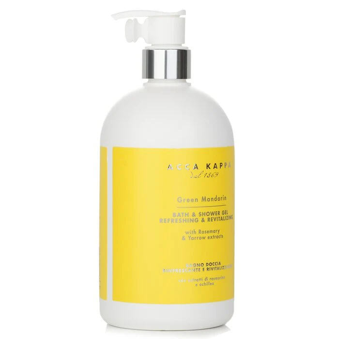 Acca Kappa Green Mandarin Bath & Shower Gel 500ml - Image 2
