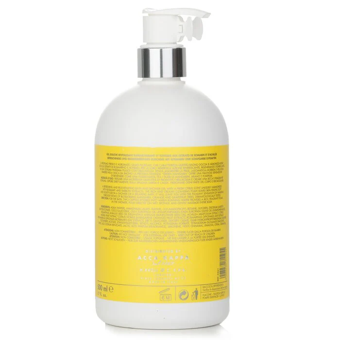 Acca Kappa Green Mandarin Bath & Shower Gel 500ml - Image 3