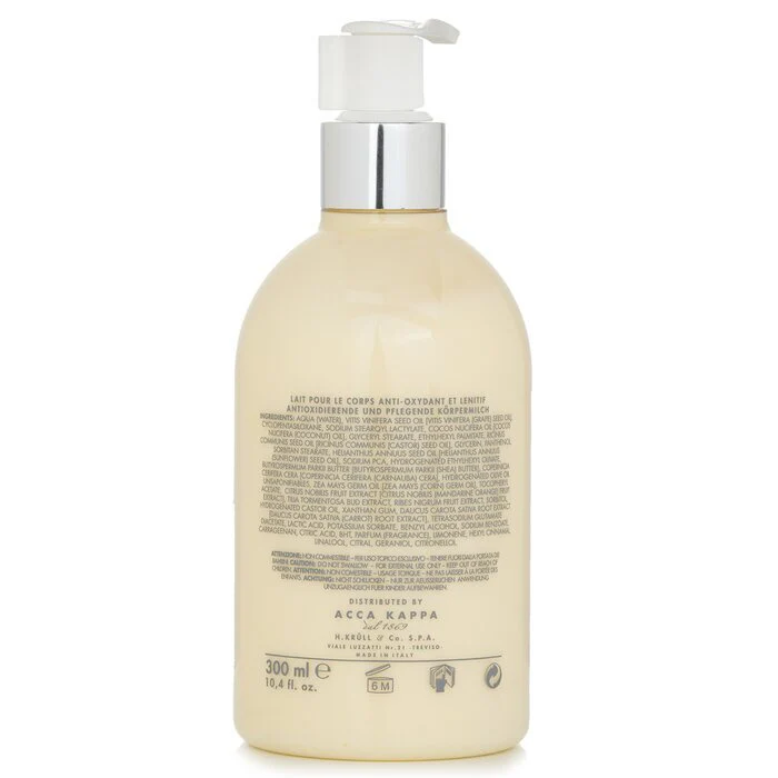 Acca Kappa Green Mandarin Body Lotion 300ml/10.4oz - Image 3