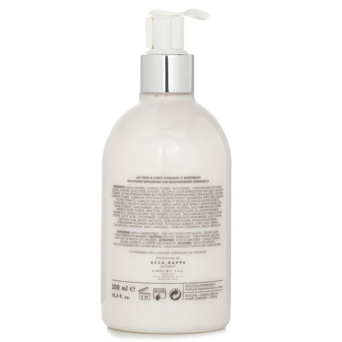 Acca Kappa Jasmine & Water Lily Body Lotion 300ml/10.4oz - Image 3