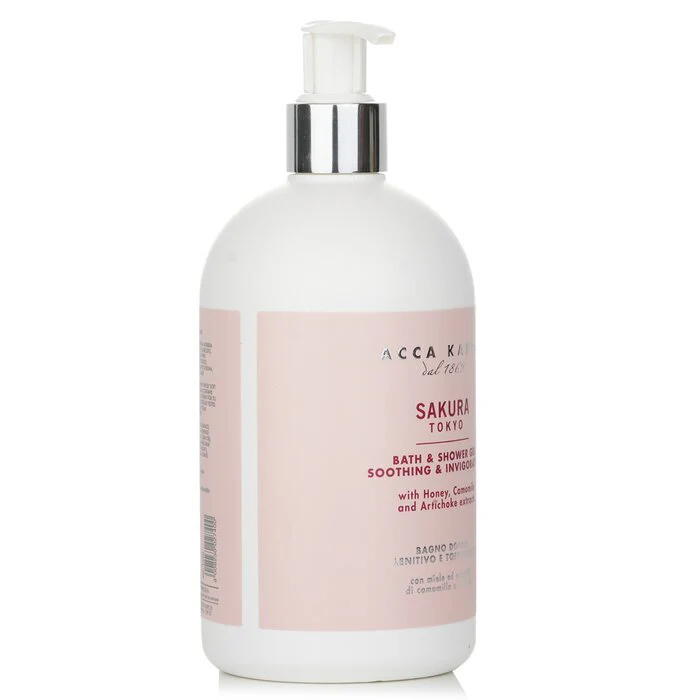 Acca Kappa Sakura Tokyo Bath & Shower Gel 500ml - Image 2