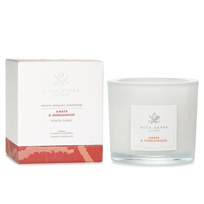 Acca Kappa Scented Candle - Amber & Sandalwood 180g/6.34oz - Image 2