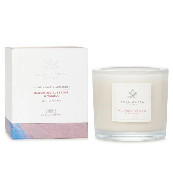 Acca Kappa Scented Candle - Blooming Tuberose & Vanilla 180g/6.34oz - Image 2