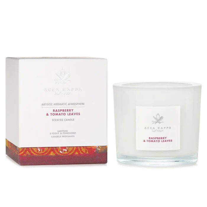 Acca Kappa Scented Candle - Raspberry & Tomato Leaves 180g/6.34oz - Image 2