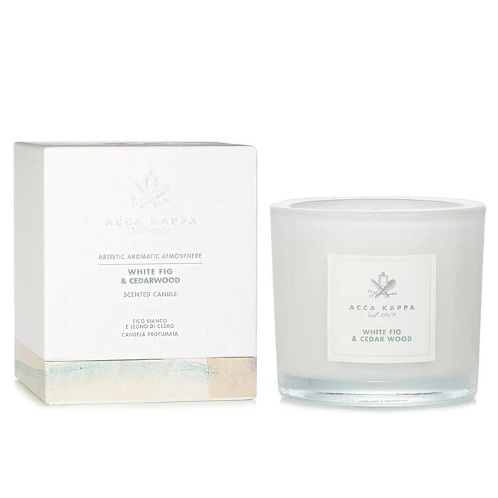 Acca Kappa Scented Candle - White Fig & Cedarwood 180g/6.34oz - Image 2