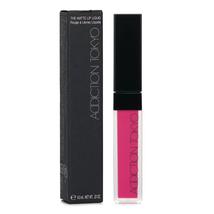ADDICTION The Matte Lip Liquid - # 004 Fuchsia Garnet 6.5ml/0.22oz - Image 2