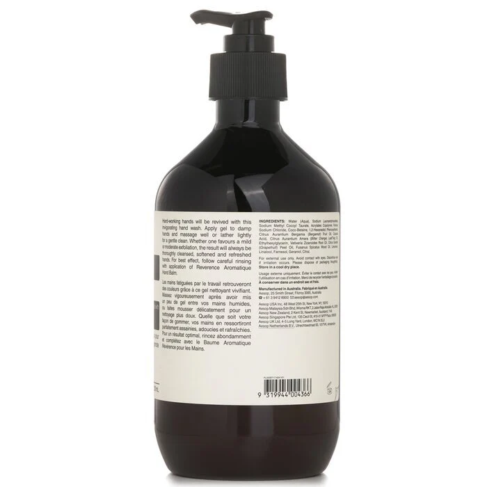 Aesop Reverence Aromatique Hand Wash 500ml - Image 3