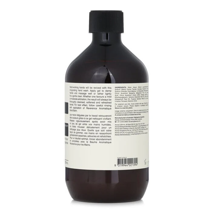 Aesop Reverence Aromatique Hand Wash With Screw Cap 500ml - Image 3