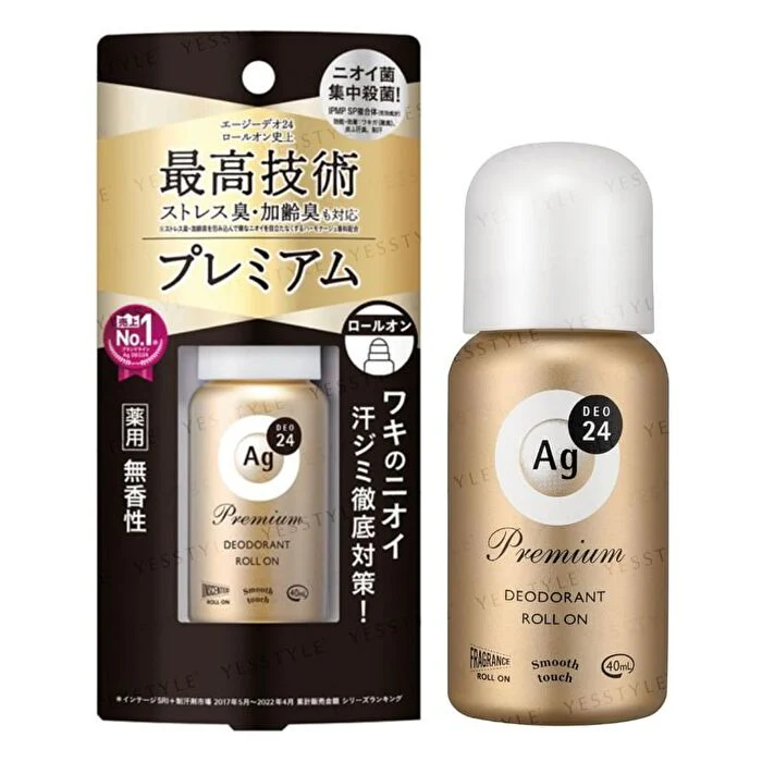 Ag Deo 24 Premium Deodorant Roll On - Fragrance Free - 40ml - Image 2