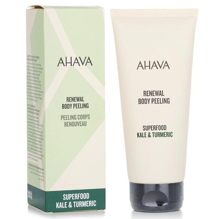 Ahava Superfood Kale & Turmeric Renewal Body Peeling 200ml/6.8oz - Image 2