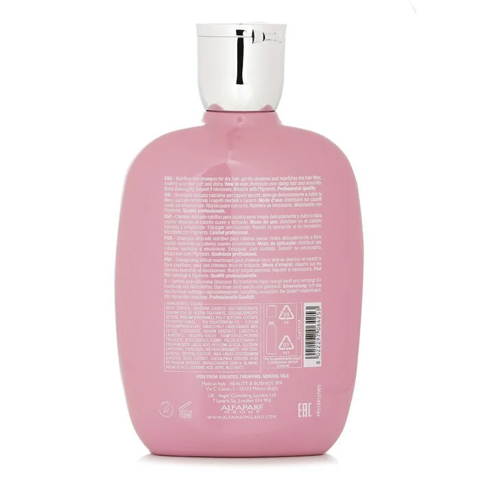 AlfaParf Semi Di Lino Moisture Nutritive Low Shampoo (Dry Hair) 250ml/8.45oz - Image 3