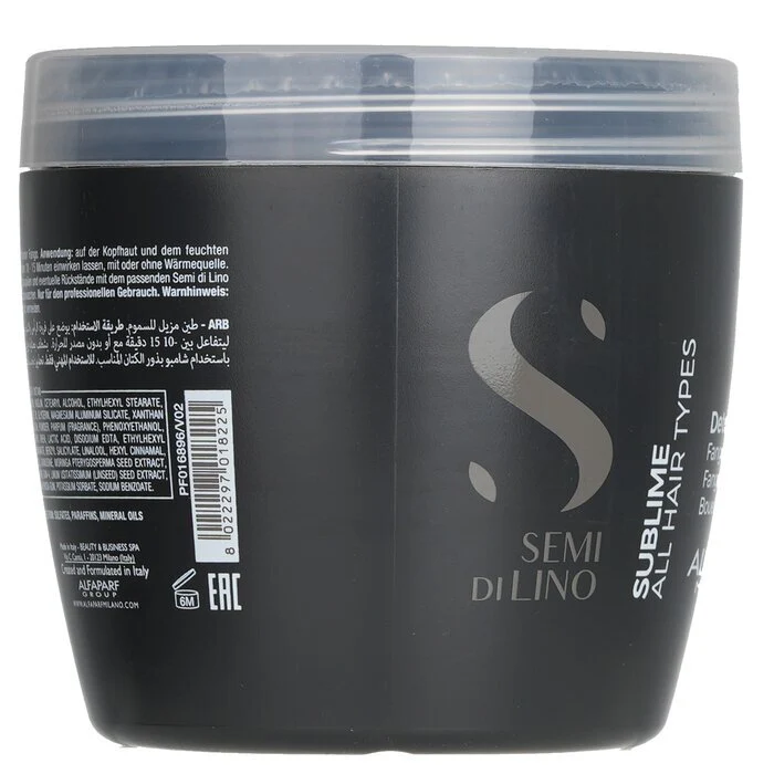 AlfaParf Semi Di Lino Sublime Detoxifying Mud (All Hair Types) 500ml/21.1oz - Image 2
