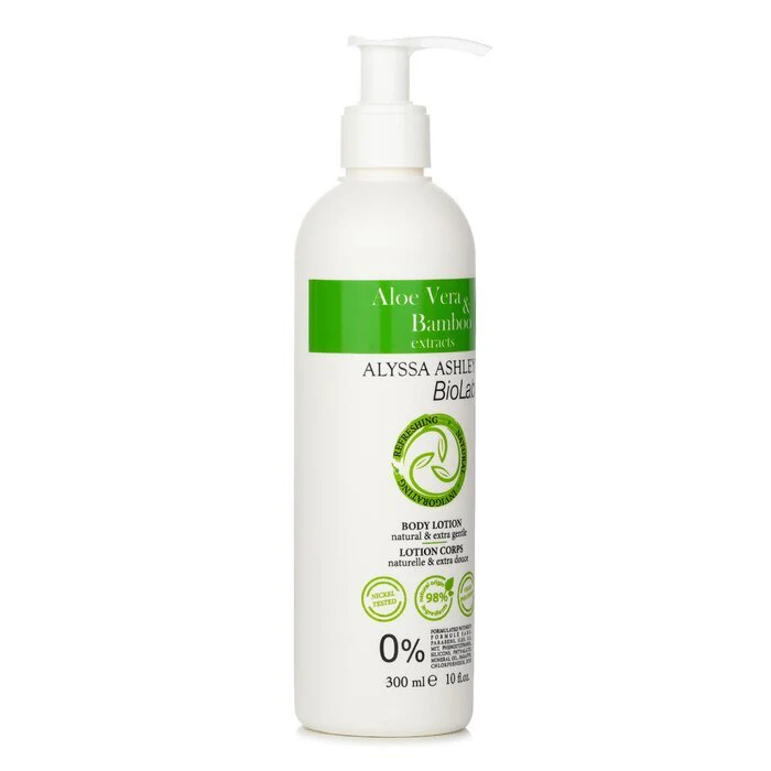 Alyssa Ashley Biolab Aloe Vera & Bamboo Body Lotion 300ml/10oz - Image 2