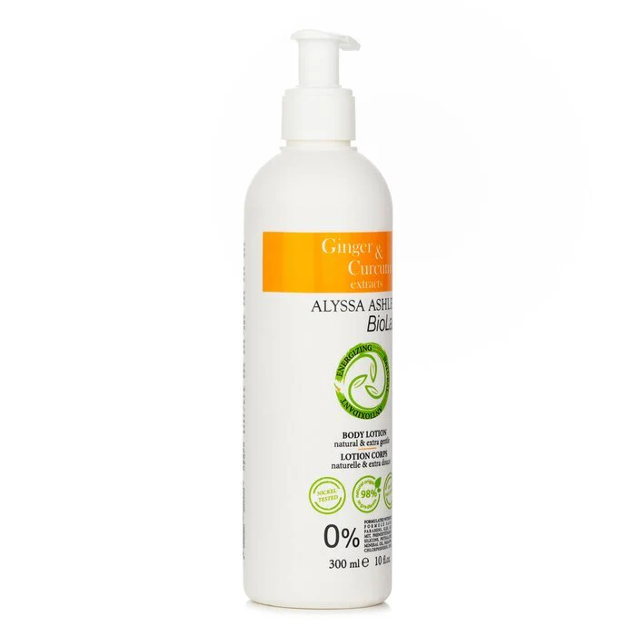 Alyssa Ashley Biolab Ginger & Curcuma Body Lotion 300ml/10oz - Image 2