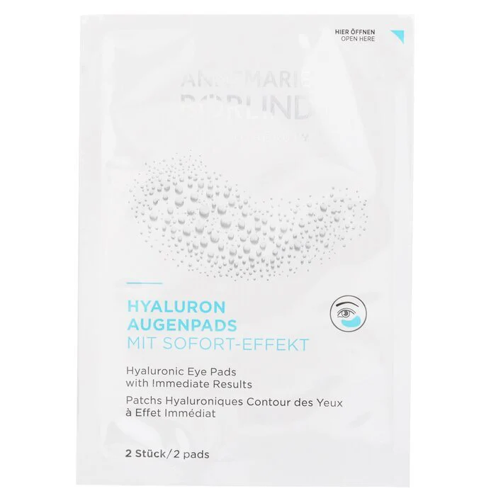 Annemarie Borlind Hyaluronic Eye Pads with Immediate Results 6x2pads - Image 2