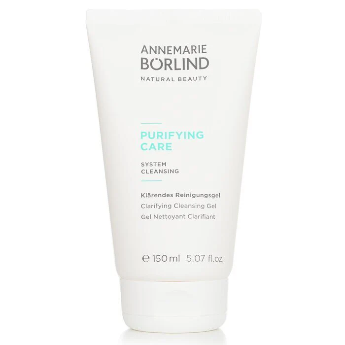 Annemarie Borlind Purifying Care System Cleansing Clarifying Cleansing Gel - For Oily or Acne-Prone Skin 150ml