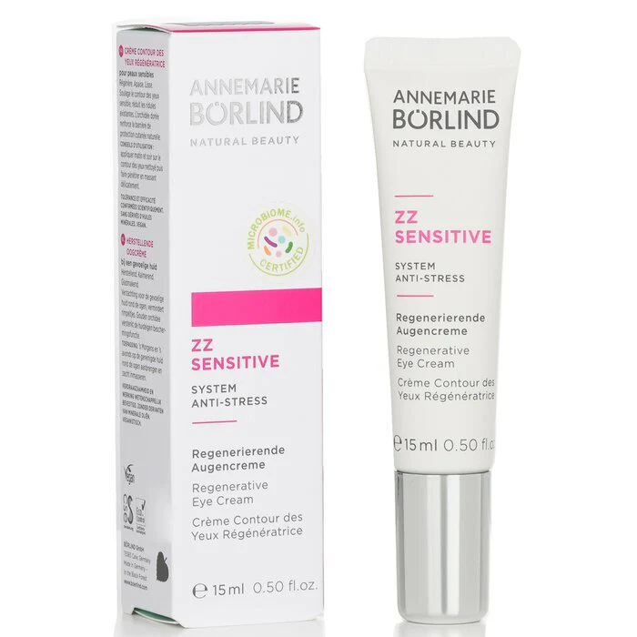 Annemarie Borlind ZZ Sensitive System Anti-Stress Regenerative Eye Cream - For Sensitive Skin 15ml/0.5oz - Image 2