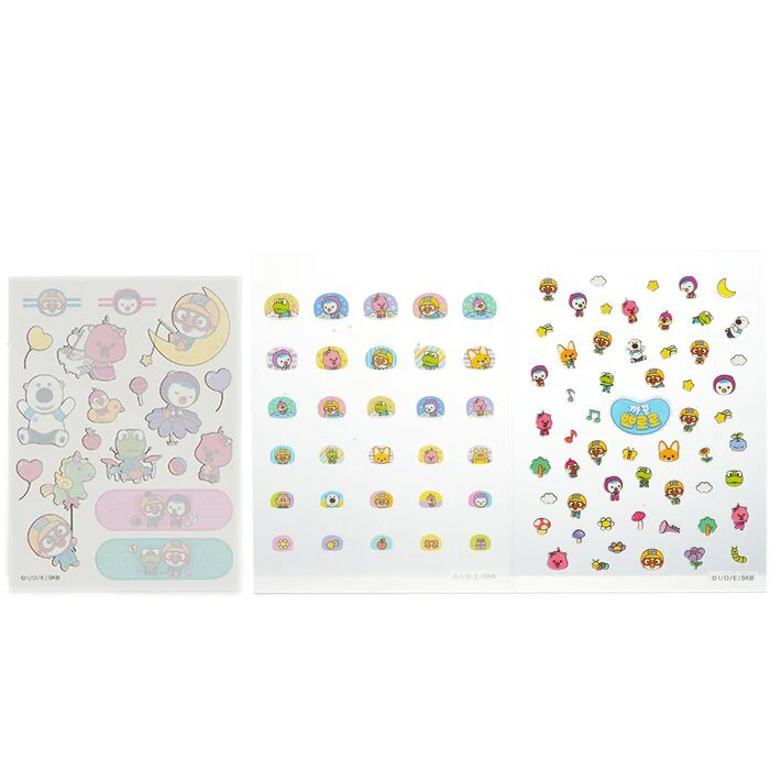 April Korea Pororo Nail + Hand Tattoo - # SPR 02 1pc - Image 2