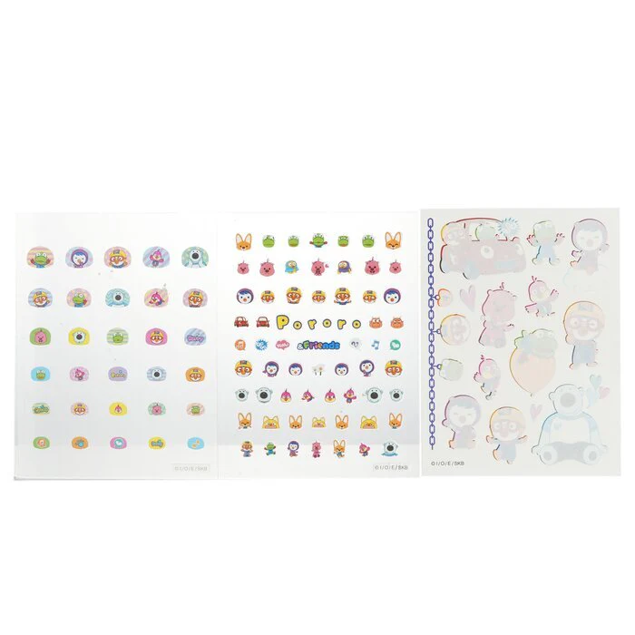 April Korea Pororo Nail + Hand Tattoo - # SPR 05 1pc - Image 2
