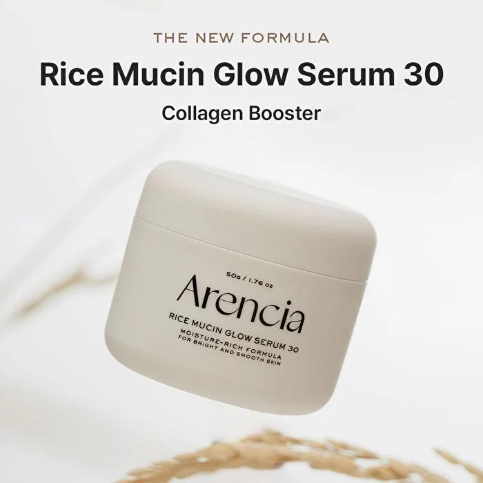 Arencia Rice Mucin Glow Serum 30 50g - Image 2