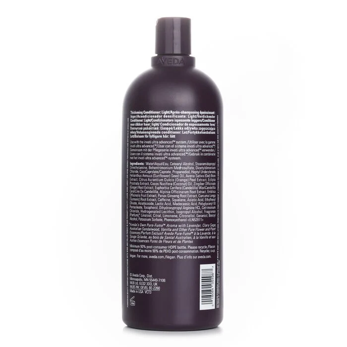 Aveda Invati Ultra Advanced Thickening Conditioner Light 1000ml - Image 3