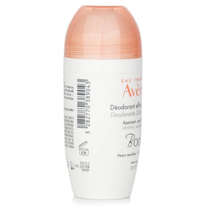 Avene Body Deodorant Efficacite 24H Roll-On 50ml - Image 2