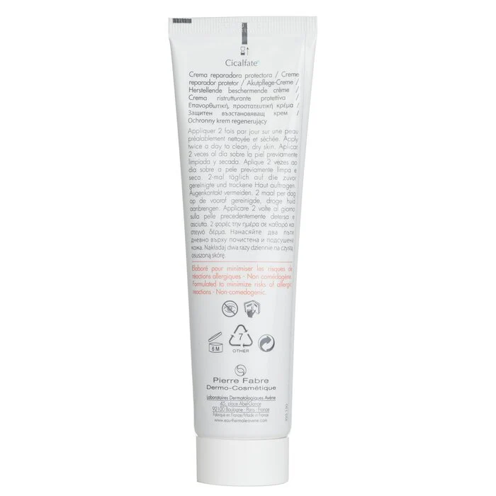 Avene Cicalfate+ Repairing Protective Cream - For Sensitive Irritated Skin 100ml - Image 3