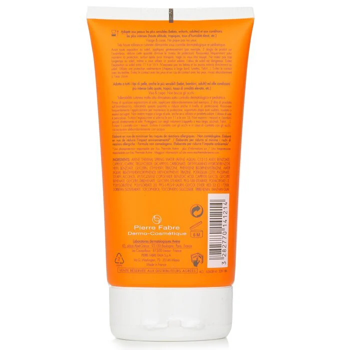 Avene Intense Protect SPF 50 (For Babies, Children, Adult) - For Sensitive Skin 150ml/5oz - Image 3