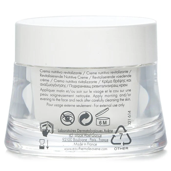 Avene Revitalizing Nourishing Cream - For Dry Sensitive Skin 50ml - Image 3