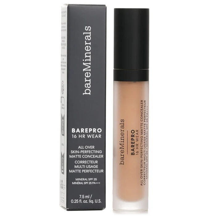 BareMinerals Barepro 16HR Wear All Over Skin-Perfecting Matte Concealer Mineral SPF25 - 250 Light Neutral 7.5ml - Image 2
