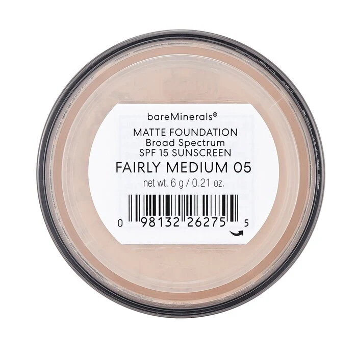 BareMinerals Matte Foundation Broad Spectrum SPF15 - Fairly Medium 6g/0.21oz - Image 2