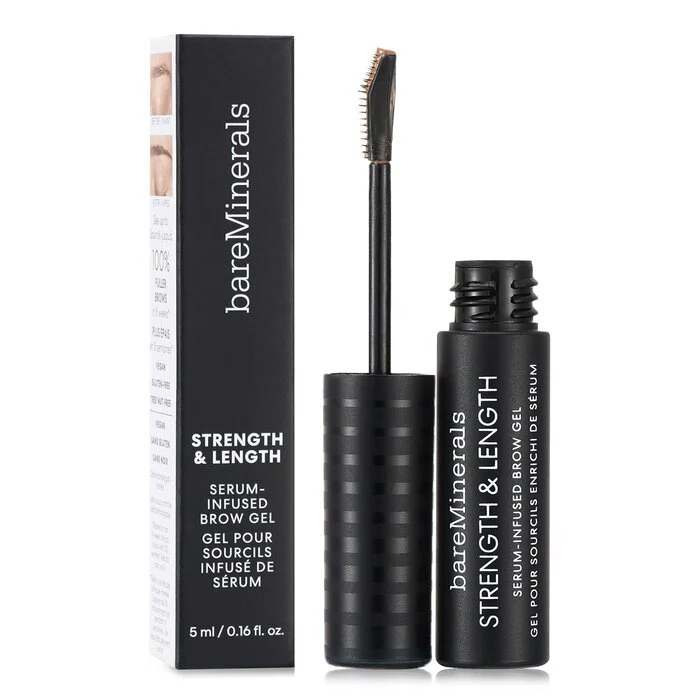 BareMinerals Strength & Length Serum Infused Brow Gel - # Chestnut 5ml/0.16oz - Image 2