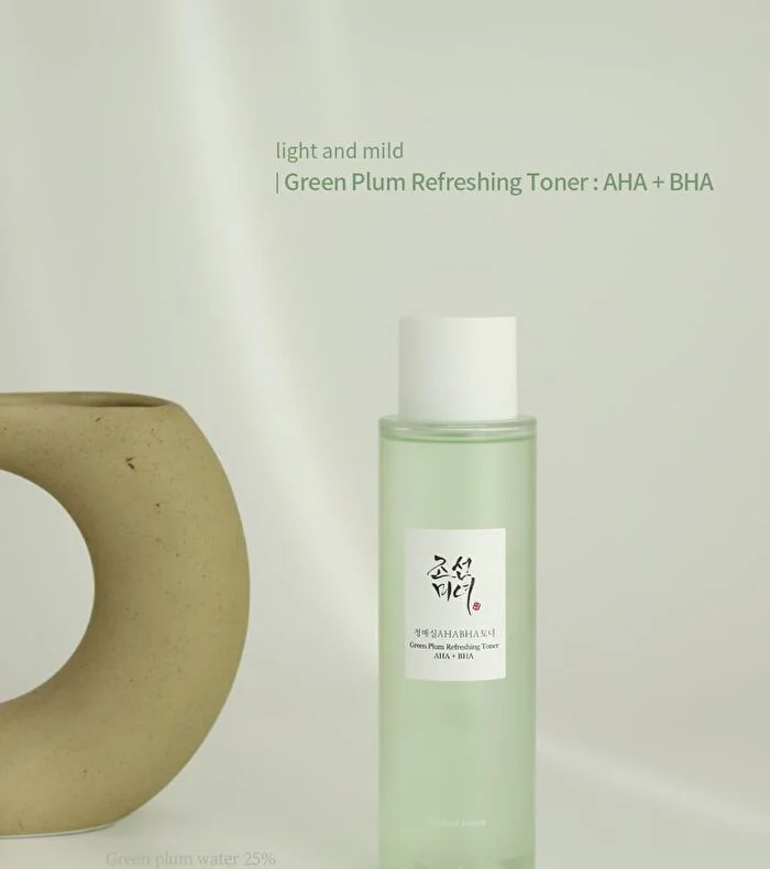 Beauty of Joseon Green Plum Refreshing Toner AHA+ BHA 150ml - Image 2