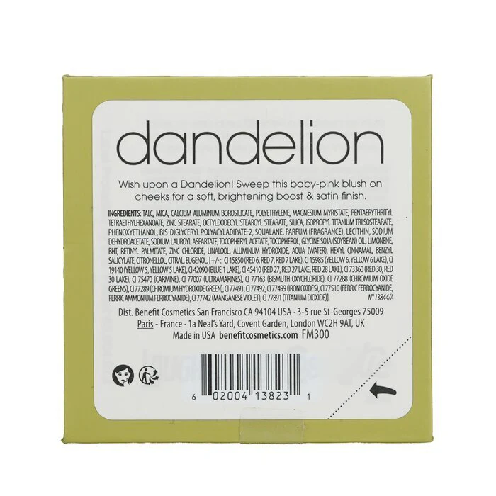 Benefit Dandelion Baby Pink Brightening Blush 6g/0.21oz - Image 3