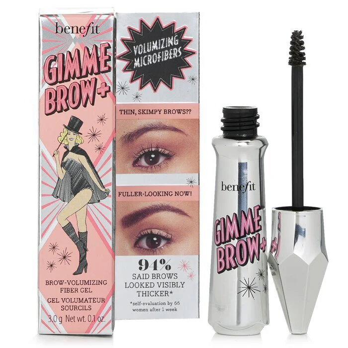Benefit Gimme Brow+ Volumizing Fiber Gel - #5 (Cool Black-Brown) 3g/0.1oz - Image 2