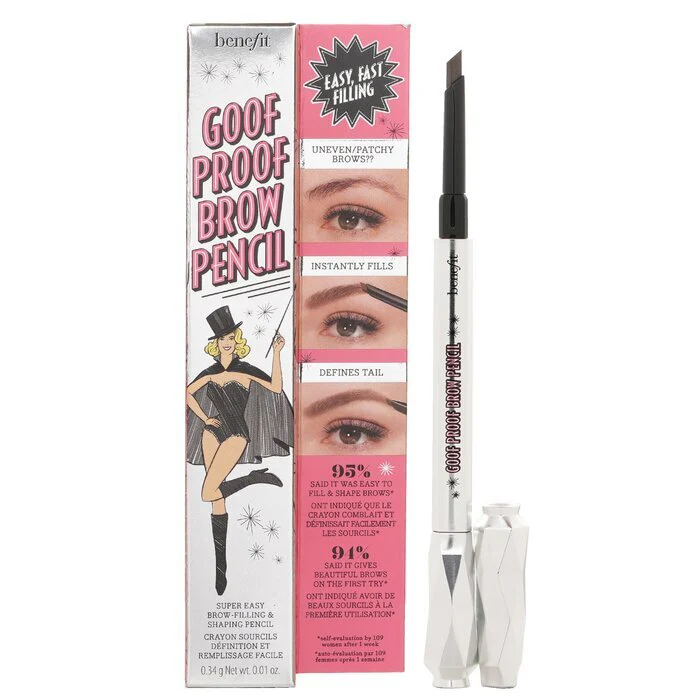 Benefit Goof Proof Brow Pencil - # 3.75 (Warm Medium Brown) 0.34g/0.01oz - Image 2