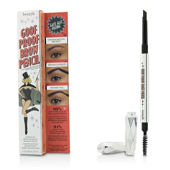 Benefit Goof Proof Brow Pencil - 5 (Deep) 0.34g - Image 2
