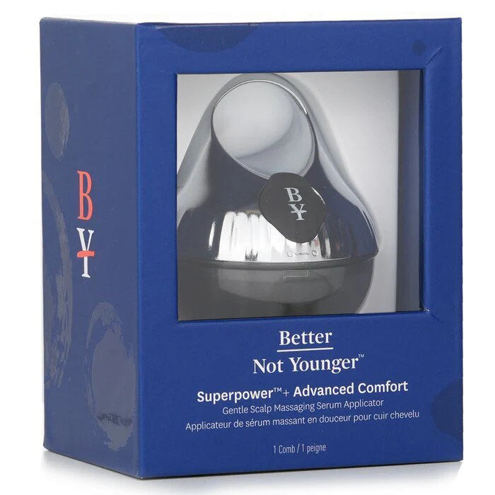 Better Not Younger Superpower+ Advanced Comfort Gentle Scalp Massaging Serum Applicator 1pc - Image 2