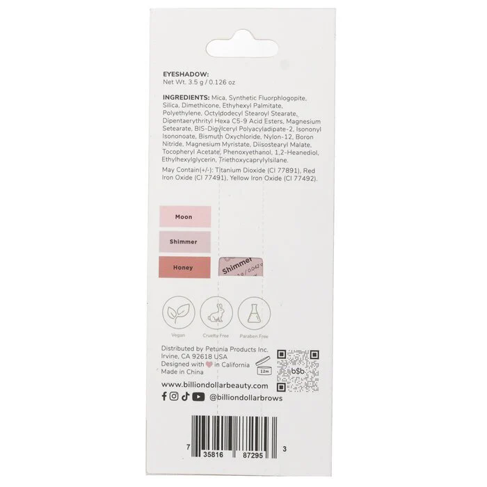 Billion Dollar Brows Eyeshadow Collection Trio - #Bright 3.5g/0.126oz - Image 2