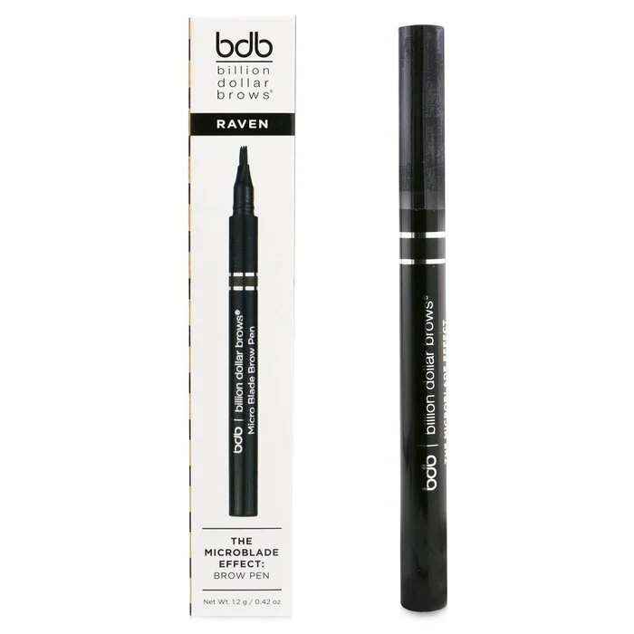 Billion Dollar Brows The Microblade Effect: Brow Pen - # Raven 1.2g/0.42oz - Image 2