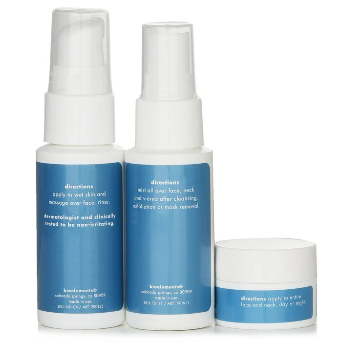 Bioelements 3-Step Mini Starter For Oily Skin set 3pcs - Image 3