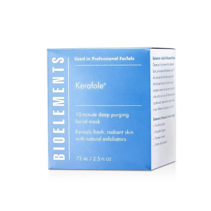 Bioelements Kerafole - 10-Minute Deep Purging Facial Mask - For All Skin Types, Except Sensitive 73ml/2.5oz - Image 3